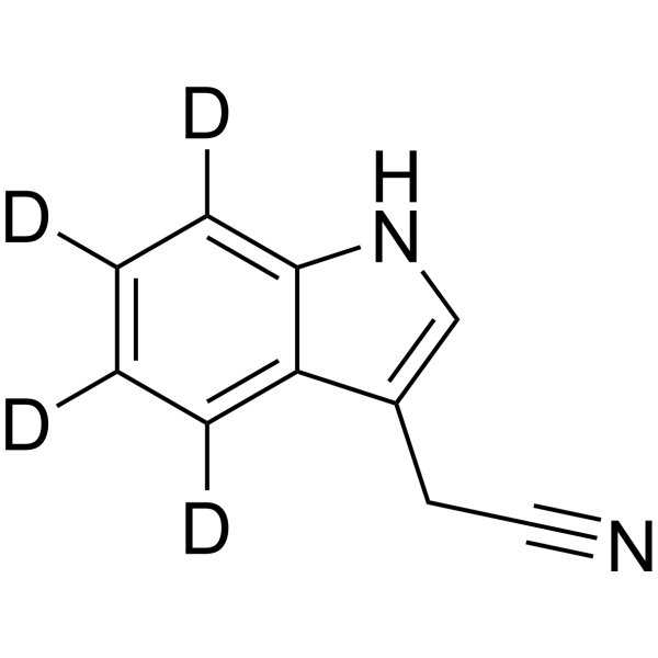 3-Indoleacetonitrile-d4 927182-31-8